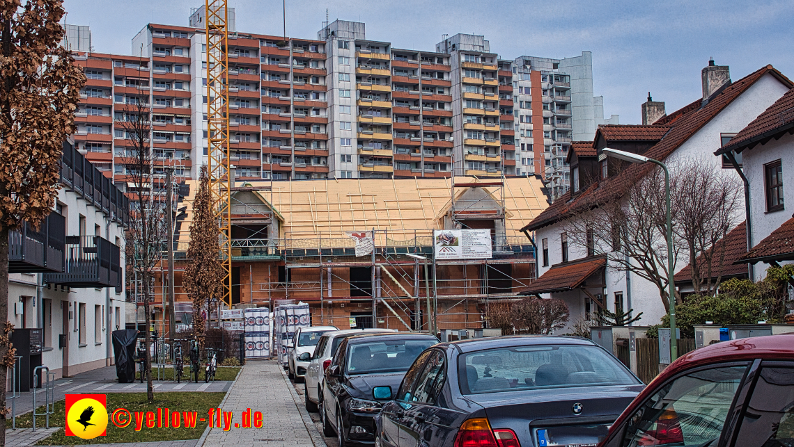 03.03.2023 - Baustelle Ottweiler Straße in Neuperlach