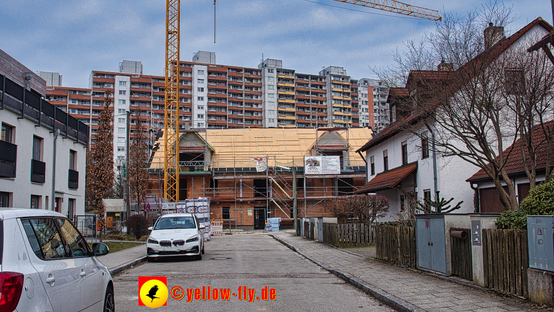 03.03.2023 - Baustelle Ottweiler Straße in Neuperlach