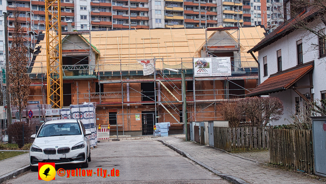 03.03.2023 - Baustelle Ottweiler Straße in Neuperlach