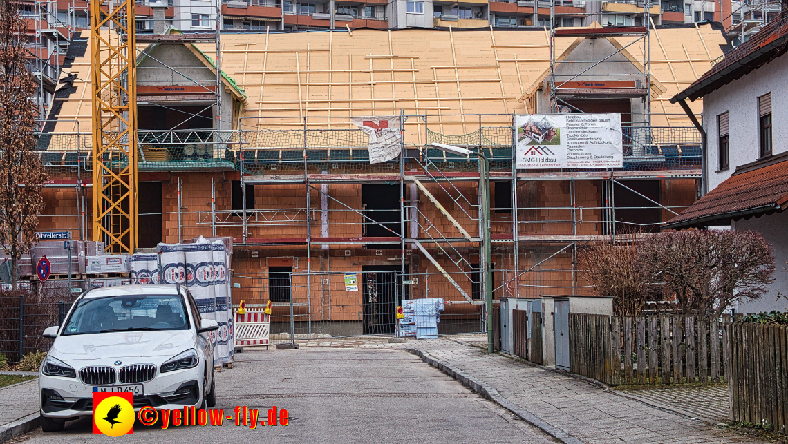 03.03.2023 - Baustelle Ottweiler Straße in Neuperlach