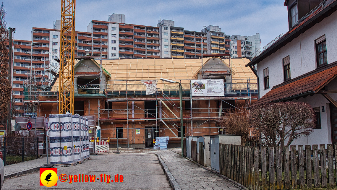 03.03.2023 - Baustelle Ottweiler Straße in Neuperlach