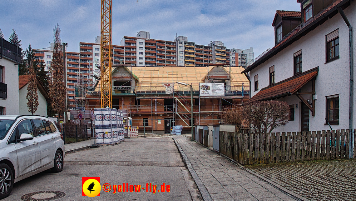 03.03.2023 - Baustelle Ottweiler Straße in Neuperlach