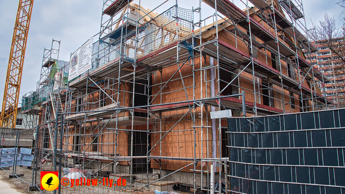 03.03.2023 - Baustelle Ottweiler Straße in Neuperlach