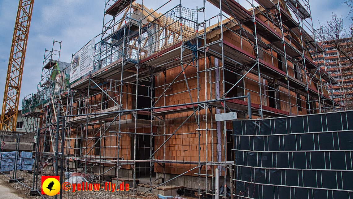 03.03.2023 - Baustelle Ottweiler Straße in Neuperlach