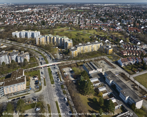 21.03.2023 - Marx-Zentrum und Karl-Marx-Ring 52-62 in Neuperlach