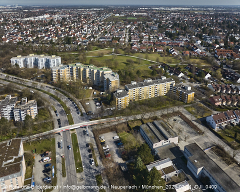 21.03.2023 - Marx-Zentrum und Karl-Marx-Ring 52-62 in Neuperlach