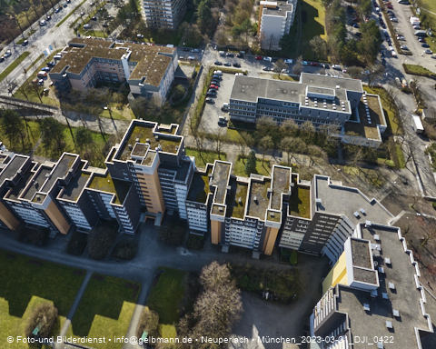 21.03.2023 - Marx-Zentrum und Karl-Marx-Ring 52-62 in Neuperlach