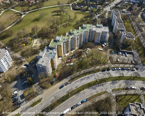 21.03.2023 - Marx-Zentrum und Karl-Marx-Ring 52-62 in Neuperlach