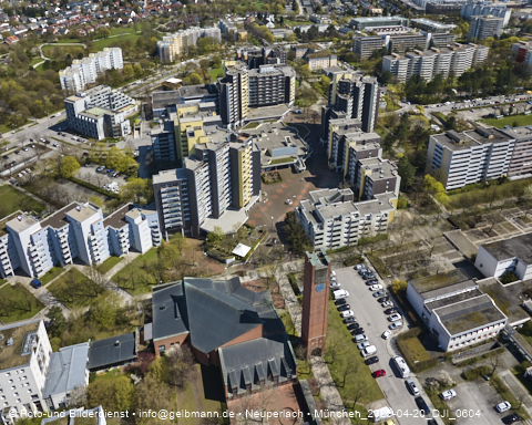 21.04.2023 - Marx-Zentrum und Karl-Marx-Ring 52-62 in Neuperlach