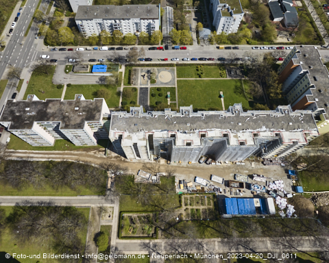 21.04.2023 - Marx-Zentrum und Karl-Marx-Ring 52-62 in Neuperlach