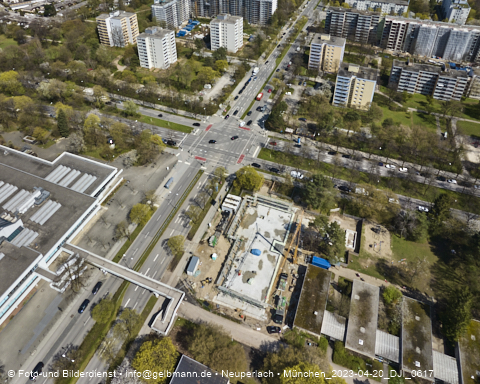 21.04.2023 - Marx-Zentrum und Karl-Marx-Ring 52-62 in Neuperlach