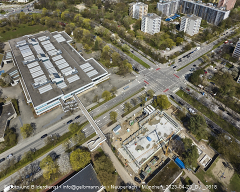 21.04.2023 - Marx-Zentrum und Karl-Marx-Ring 52-62 in Neuperlach