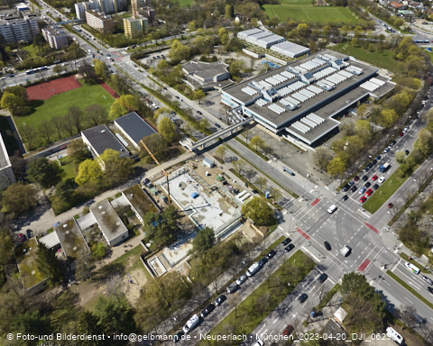 21.04.2023 - Marx-Zentrum und Karl-Marx-Ring 52-62 in Neuperlach