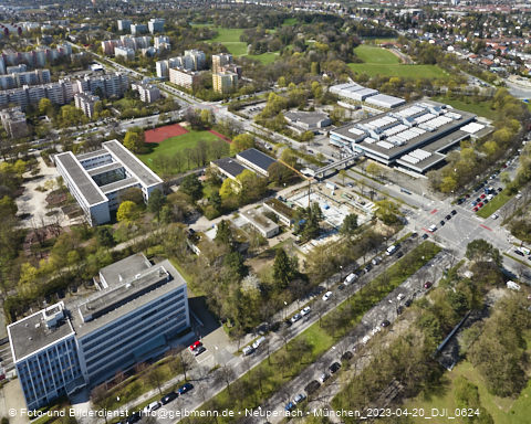 21.04.2023 - Marx-Zentrum und Karl-Marx-Ring 52-62 in Neuperlach