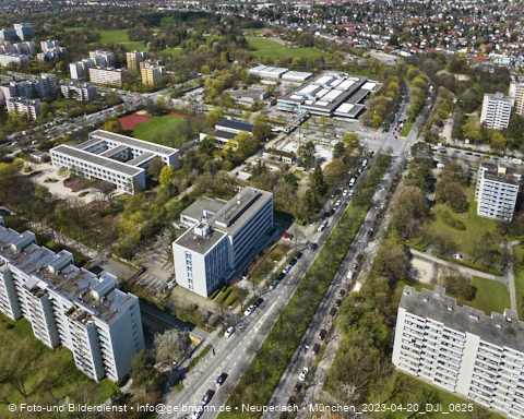 21.04.2023 - Marx-Zentrum und Karl-Marx-Ring 52-62 in Neuperlach