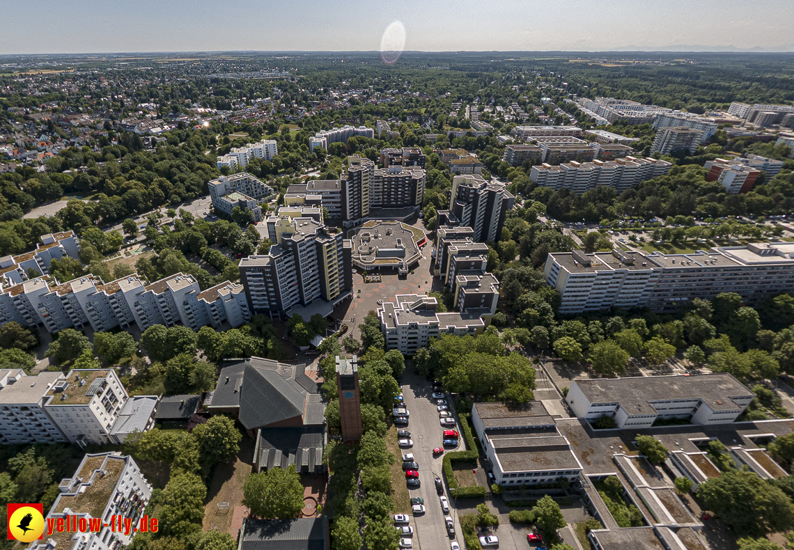 07.07.2023 - Marx-Zentrum und naher Umgebung in Neuperlach