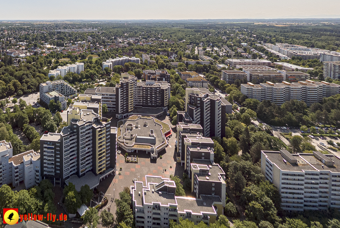07.07.2023 - Marx-Zentrum und naher Umgebung in Neuperlach