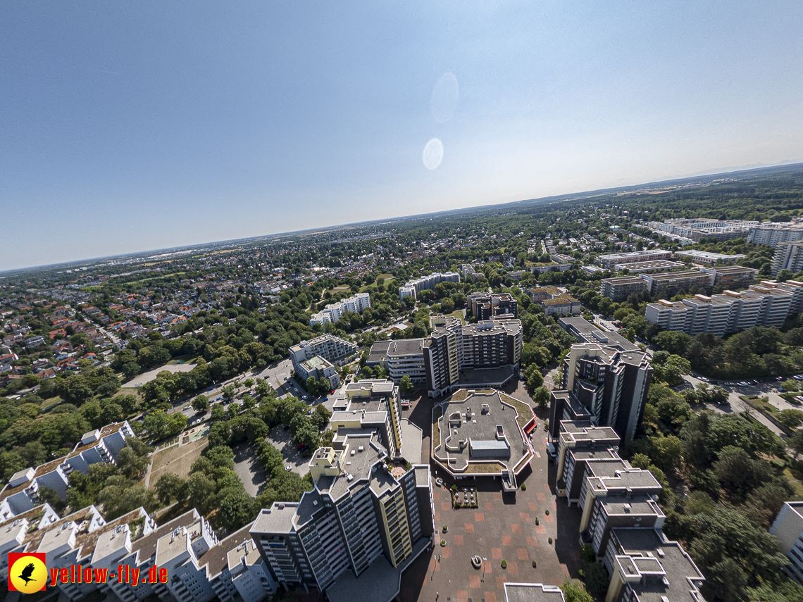 07.07.2023 - Marx-Zentrum und naher Umgebung in Neuperlach