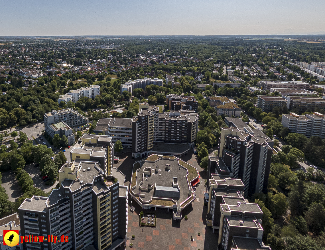 07.07.2023 - Marx-Zentrum und naher Umgebung in Neuperlach