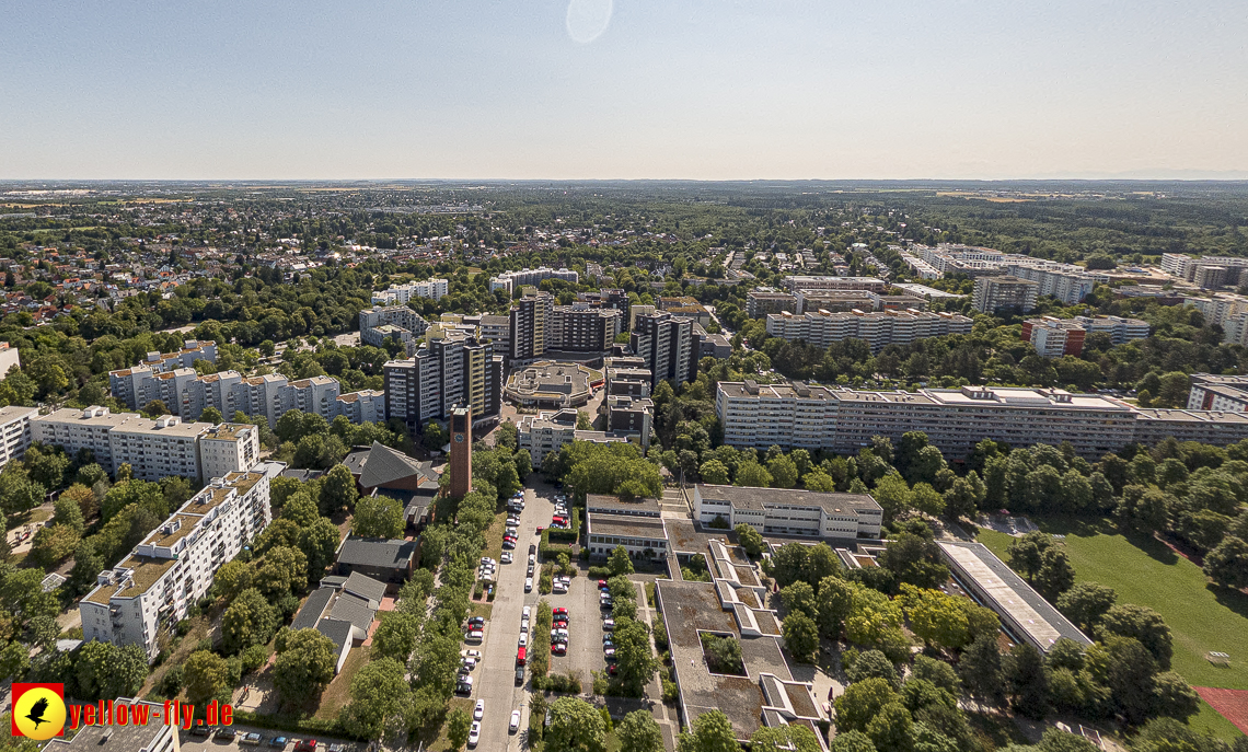 07.07.2023 - Marx-Zentrum und naher Umgebung in Neuperlach