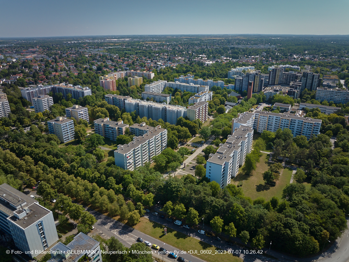 07.07.2023 - Sanierung am KMR 11-21 und Kurt-Eisner-Straße in Neuperlach