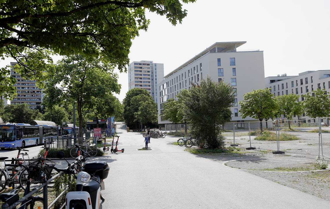 22.07.2023 - das Perlach Plaza in Neuperlach