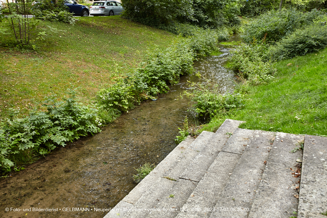 31.07.2023 - Der Hachinger Bach in Neuperlach