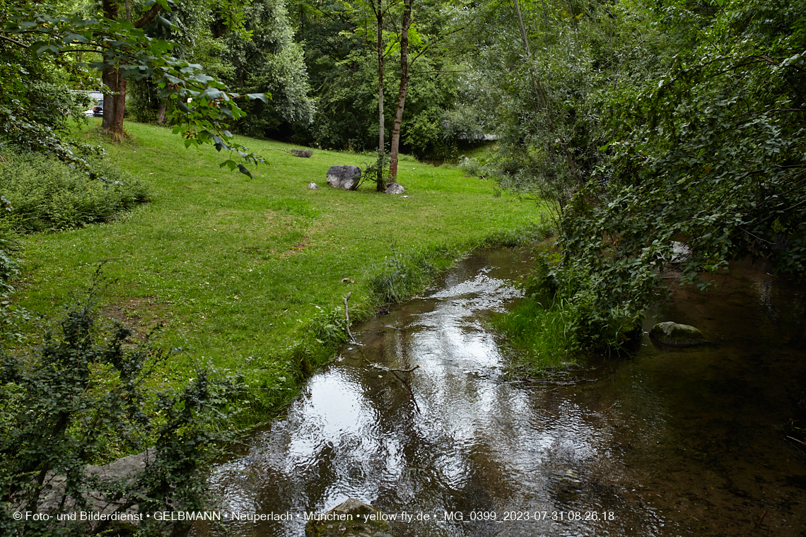 31.07.2023 - Der Hachinger Bach in Neuperlach