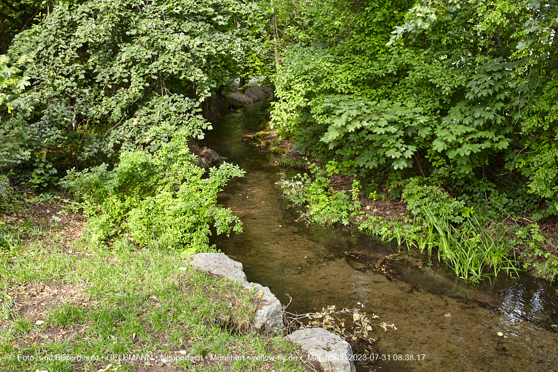 31.07.2023 - Der Hachinger Bach in Neuperlach