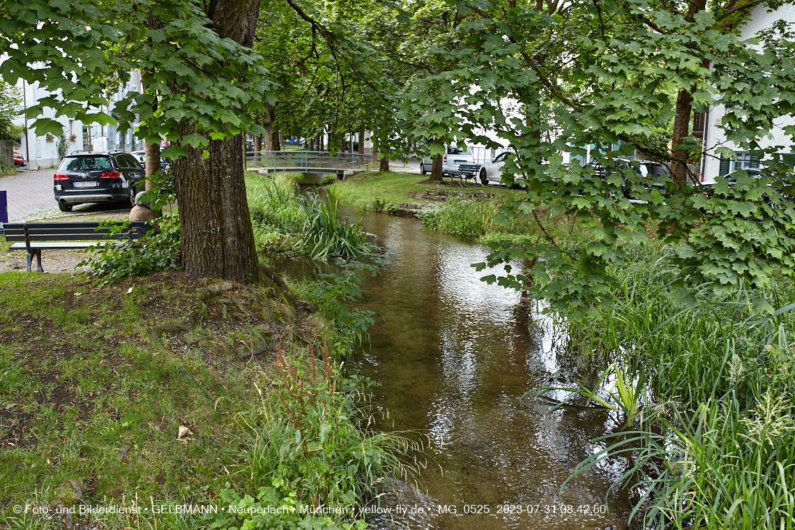 31.07.2023 - Der Hachinger Bach in Neuperlach