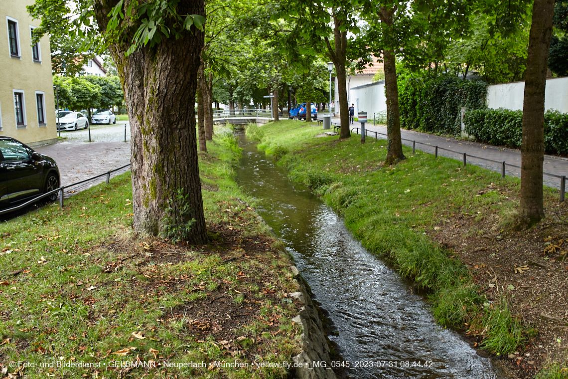 31.07.2023 - Der Hachinger Bach in Neuperlach