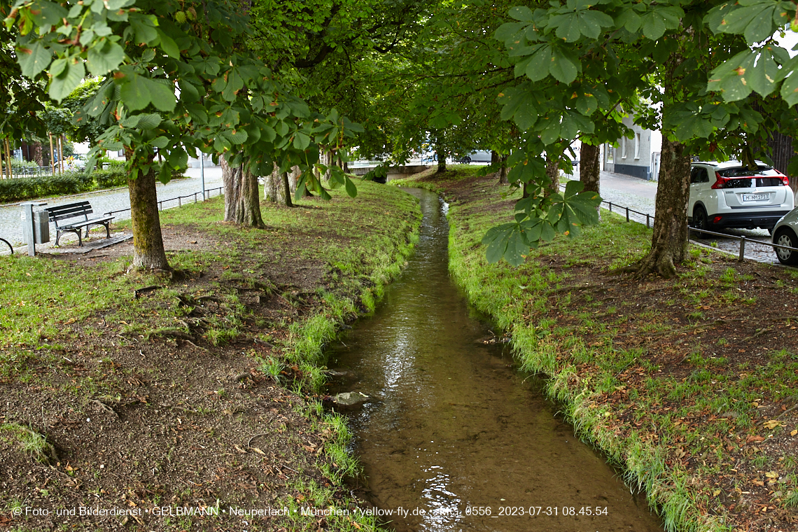 31.07.2023 - Der Hachinger Bach in Neuperlach