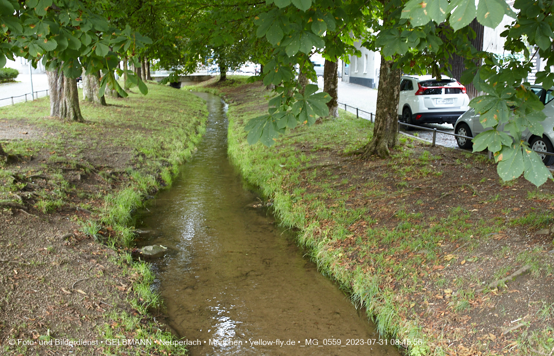 31.07.2023 - Der Hachinger Bach in Neuperlach