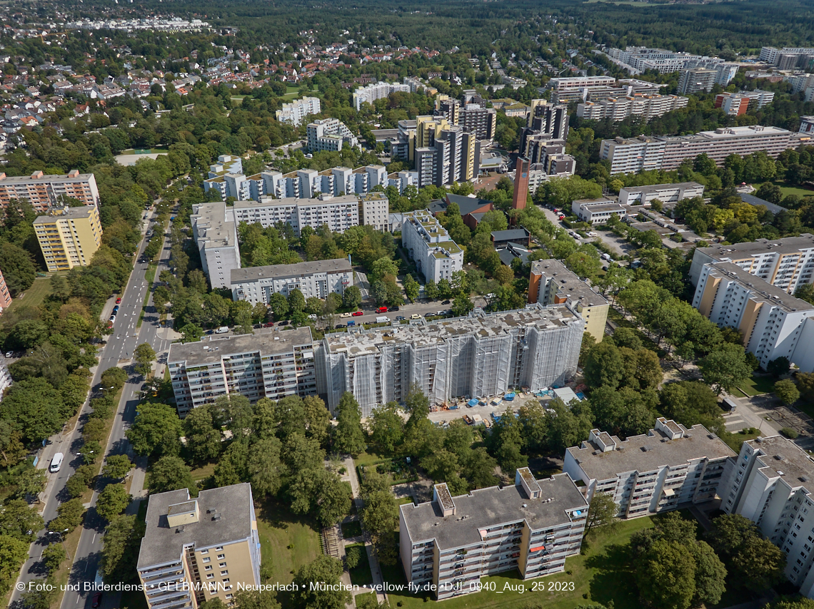 25.08.2023 - Baustelle am Karl-MArx-Ring 11-21 und Kurt-Eisner-Strasse