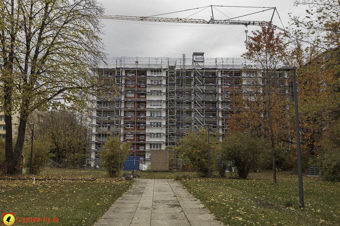 14.11.2023 - Baustelle am Kar-Marx-Ring 11-21