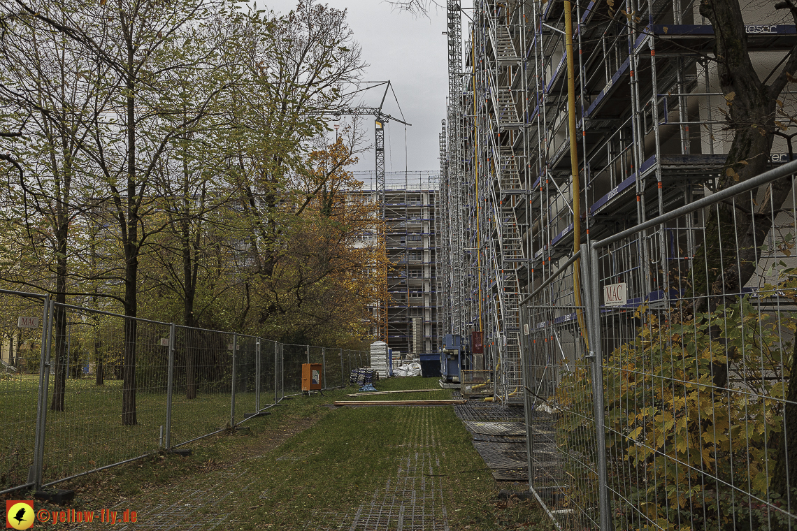 14.11.2023 - Baustelle am Kar-Marx-Ring 11-21