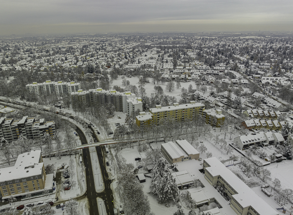 04.12.2021 - Alexisquartier die DEMOS-Baustelle am Karl-Marx-Ring in Neuperlach
