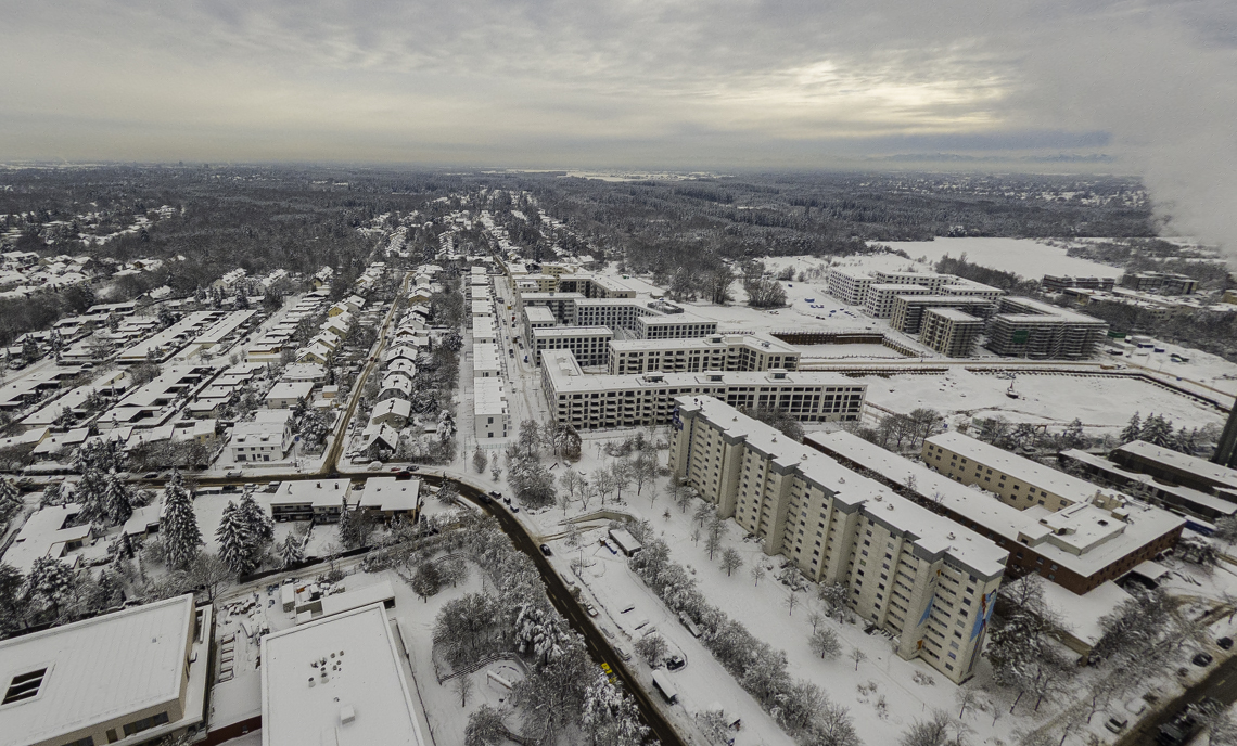 04.12.2021 - Alexisquartier die DEMOS-Baustelle am Karl-Marx-Ring in Neuperlach