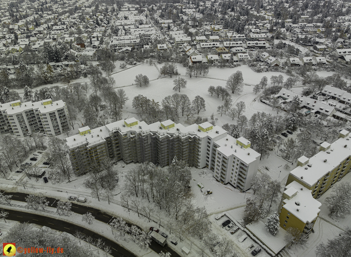 05.12.2021 - Karl-Marx-Ring und Marx-Zentrum in Neuperlach