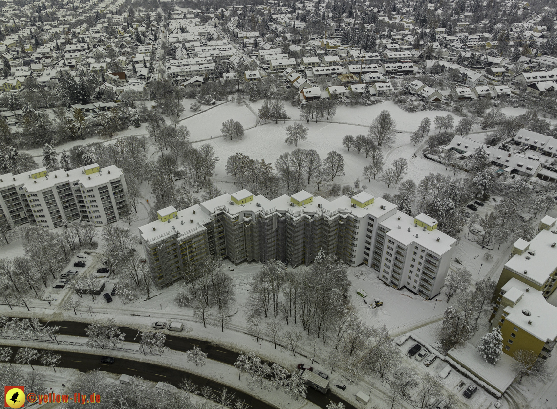 05.12.2021 - Karl-Marx-Ring und Marx-Zentrum in Neuperlach