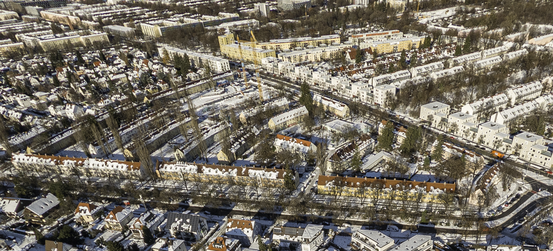 06.12.2021 - Baustelle Maikäfersiedlung in Berg-am-Laim und Neuperlach