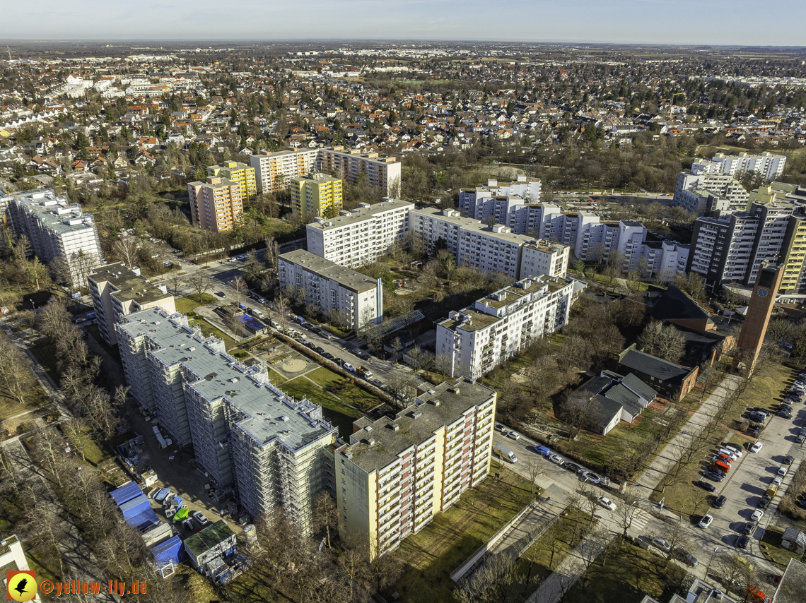 30.01.2024 - GEWOFAG-Baustelle am Karl-Marx-Ring 11-21 und Kurt-Eisner-Strasse