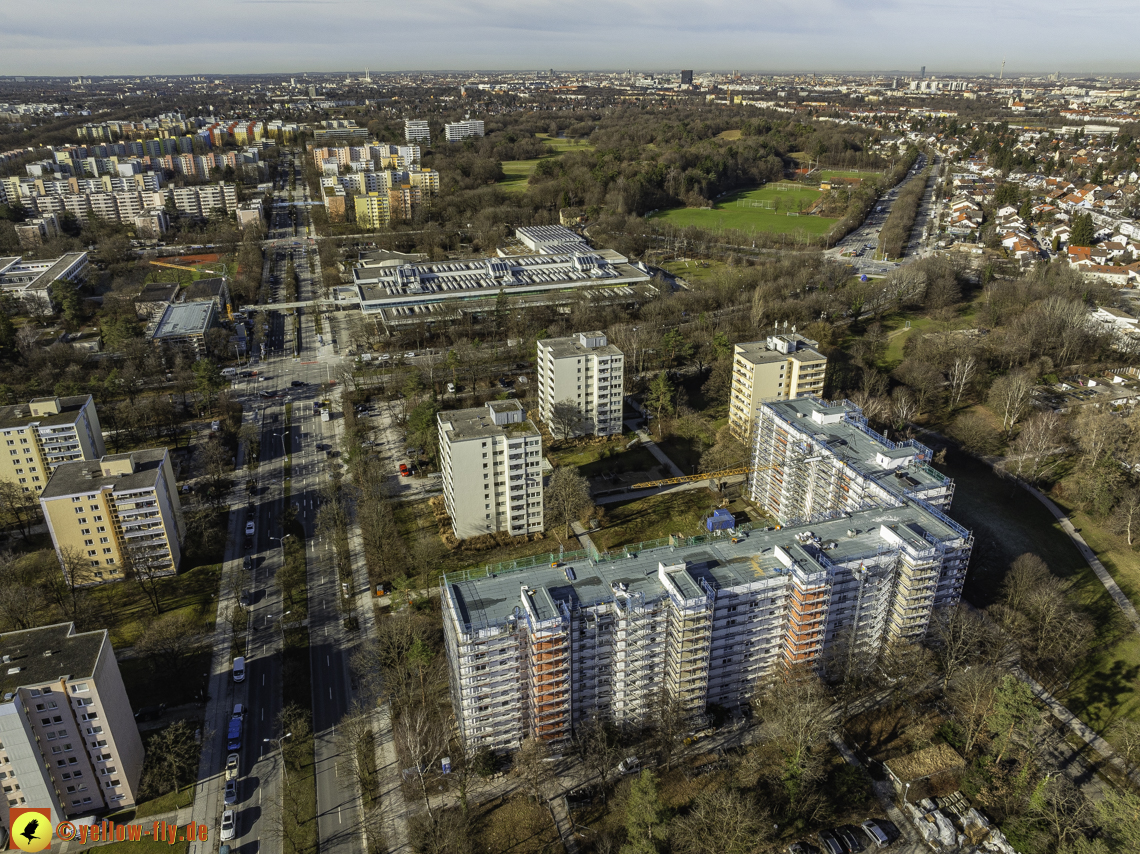 30.01.2024 - GEWOFAG-Baustelle am Karl-Marx-Ring 11-21 und Kurt-Eisner-Strasse