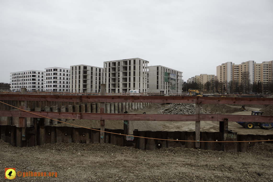 22.02.2024 - Baustelle Pandion Verde in Neuperlach