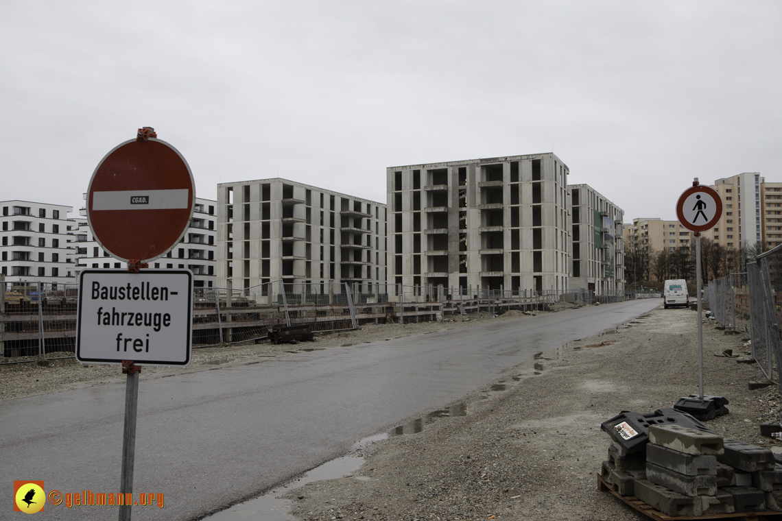 22.02.2024 - Baustelle Pandion Verde in Neuperlach