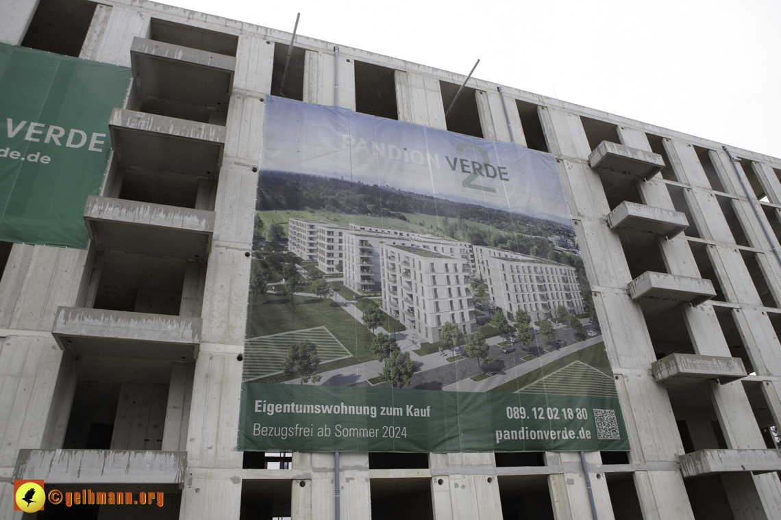 22.02.2024 - Baustelle Pandion Verde in Neuperlach