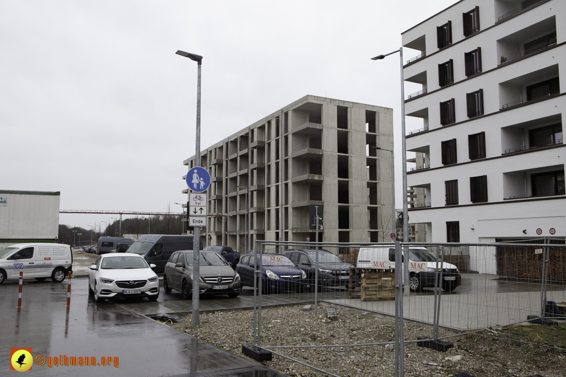 22.02.2024 - Baustelle Pandion Verde in Neuperlach