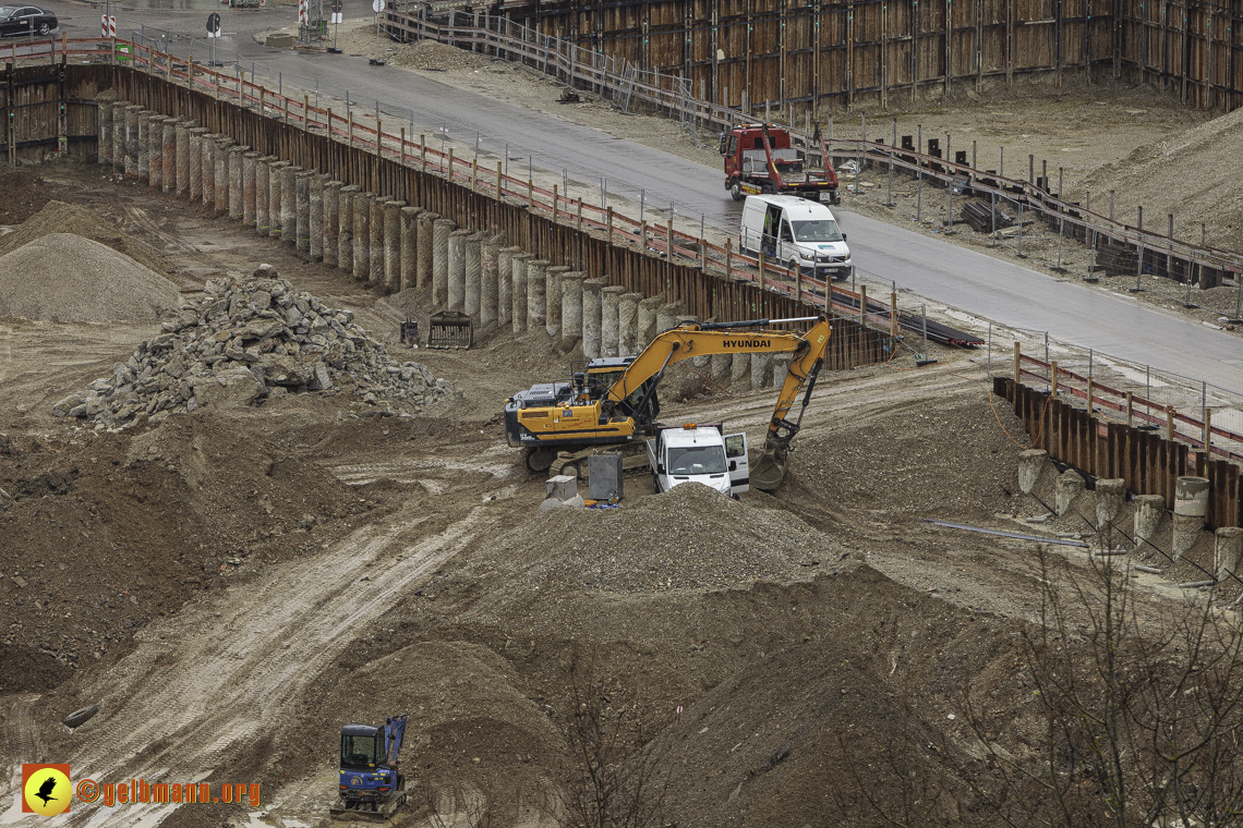 22.02.2024 - Baustelle Alexisquartier und Pandion Verde in Neuperlach