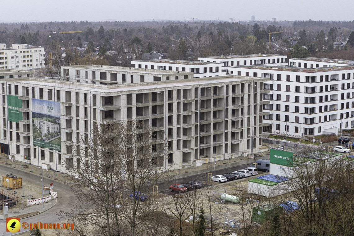 22.02.2024 - Baustelle Alexisquartier und Pandion Verde in Neuperlach