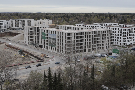 03.04.2024 - Baustelle Pandion Verde in Neuperlach